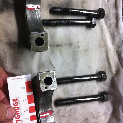 checking the bearing clearances checking the bearing clearances