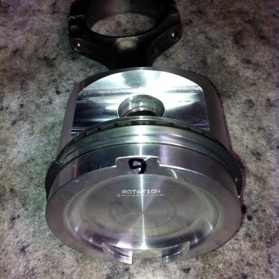 forged piston with std conrod forged piston with std conrod